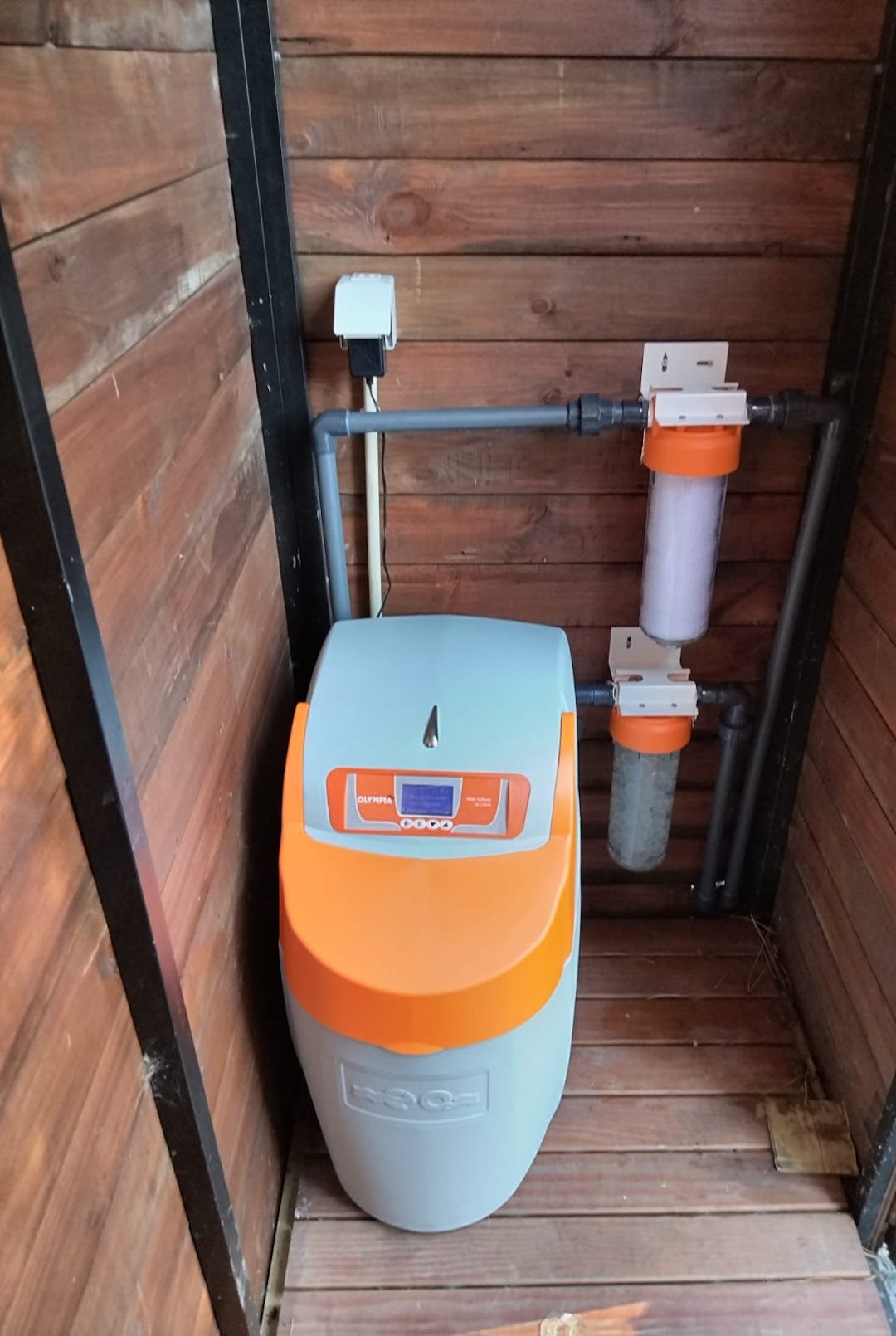 máquina de descalcificador de água Olympia Plus