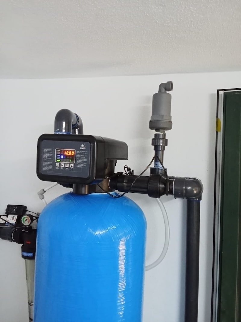 Equipamentos de descalcificação de água industriais Fonteval